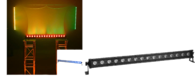 2 X Eurolite LED IP T Bar 16 QCL Bar Outdoor